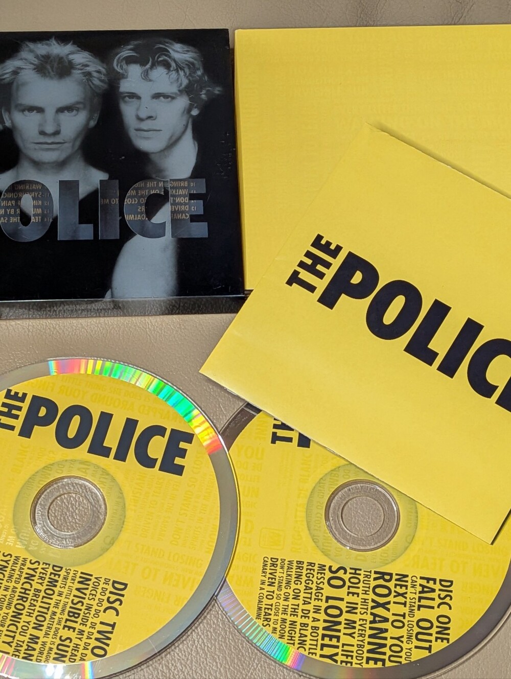 The Police Self Titled 2 CD Album - VG Condition